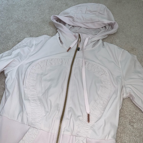 Lululemon define dance jacket light pink size 6 small - Picture 2 of 4